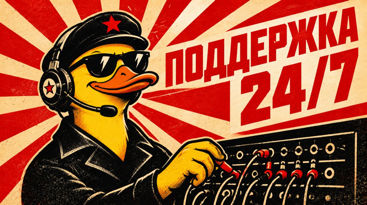 Поддержка 24/7